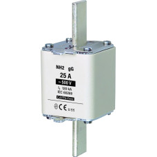 NH2 gG 25A/500V drošinātāja ieliktnis, VEXEN NH2GG25A500V