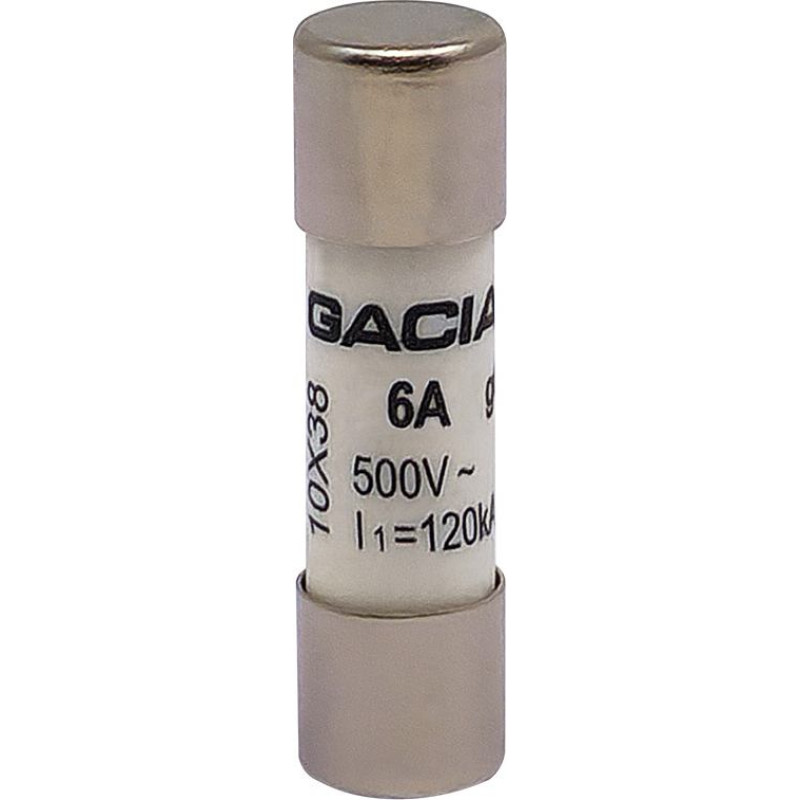 10x38 gG 6A цилиндрический предохранитель 500VAC