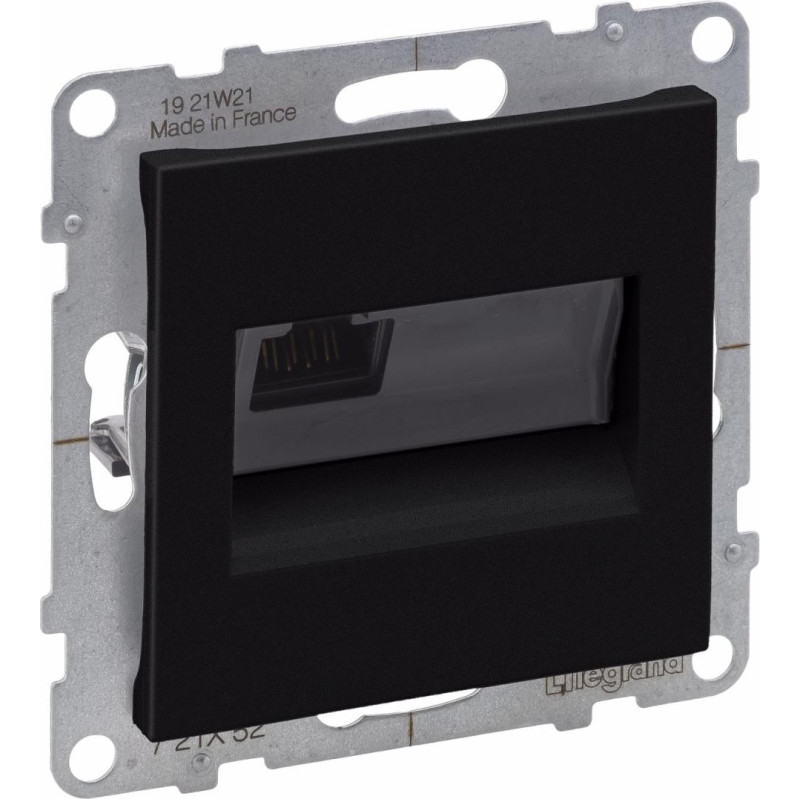 SUNO melns Rozete RJ45 UTP Cat6