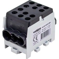 HLAK-35/25.2BK HLAK terminal Al/Cu 2×35–4×25 mm², black