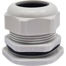 M63 plastic cable gland, IP68, 37-44 mm