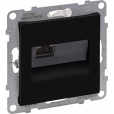 SUNO melns Rozete RJ45 STP Cat6
