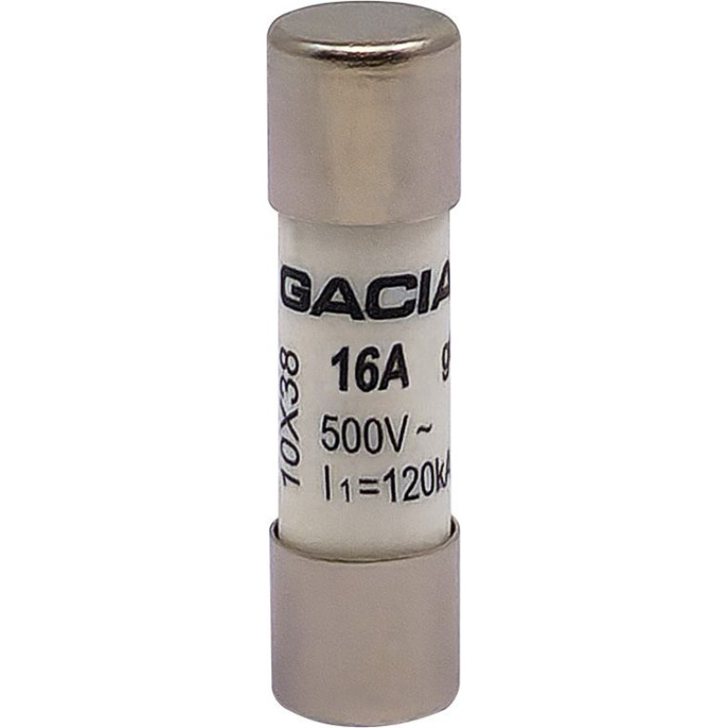 10x38 gG 16A цилиндрический предохранитель 500VAC