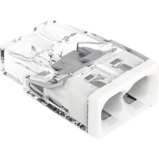 PUSH WIRE® savienotājspaile, viendzīslas vadītājiem, maks. 2,5 mm², 2 vadītāju, WAGO 2273-202