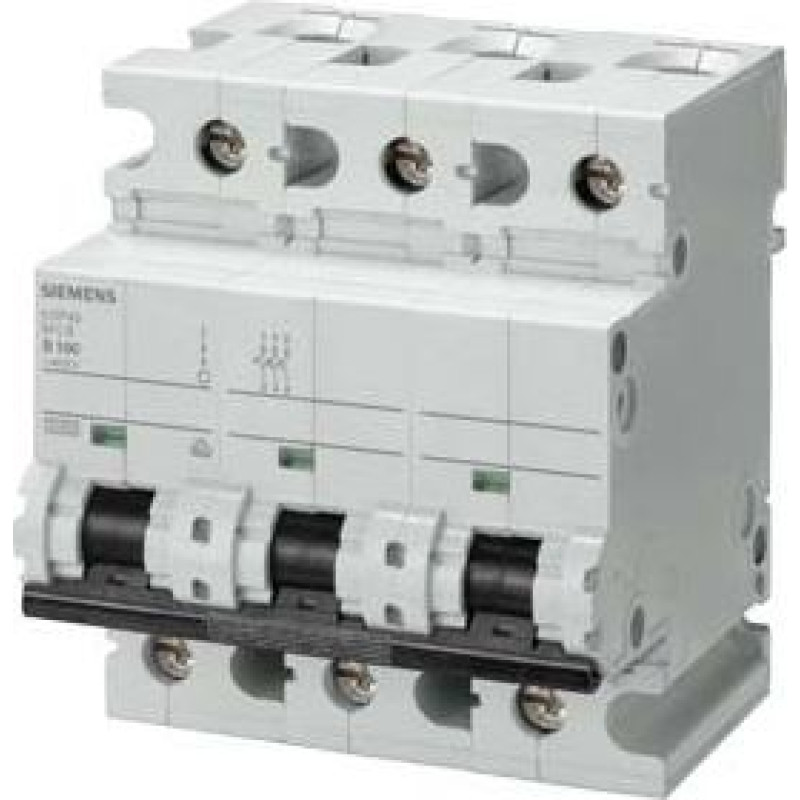 Автоматический выключатель Siemens 5SP4, 3P, C, 80 A, 10 кА, 5SP4380-7