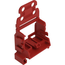 Montāžas turētājs ar kabeļa atslogošanu, 10 vadu savienotājiem, 221 Sērija - 4 mm², DIN-35 sliedēm, WAGO 221-549/000-005