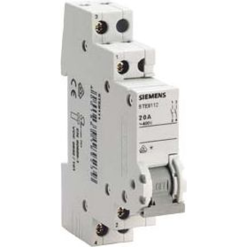 Slodzes slēdzis Siemens 5TE8, 2 NO, 20 A, 5TE8112