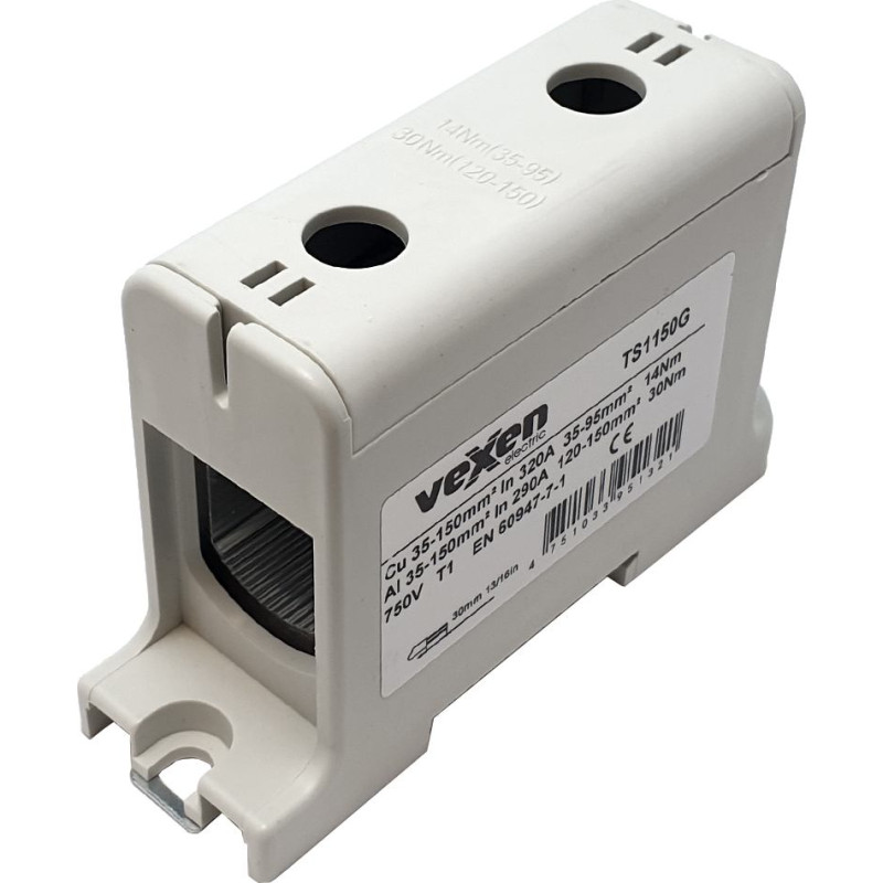 TS1150G L универсальная проходная клемма Al/Cu 35–150 mm²