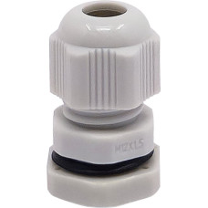 M12 plastic cable gland, IP68, 3-6.5 mm