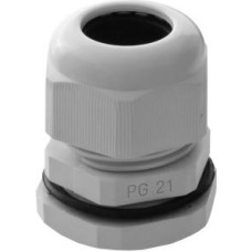 PG21 plastic cable gland, IP68, 13-18 mm