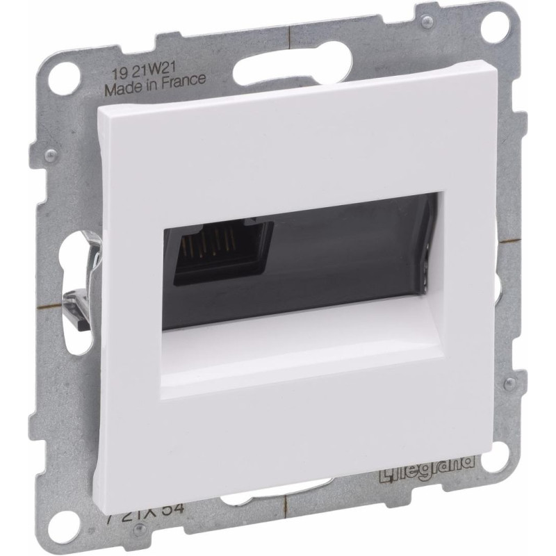 SUNO balts Rozete RJ45 UTP Cat6a