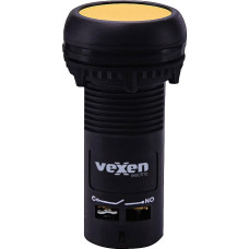 VEXEN PBF11-Y spiedpoga iegremdējama 1NC+1NO - dzeltens