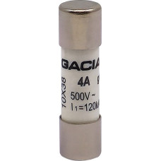 10x38 gG 4A cylindrical fuse link 500VAC