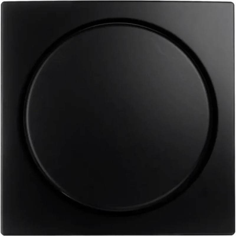 ION Industries V1/J1/D1 Melna matēta Centrālā plate dimmerim