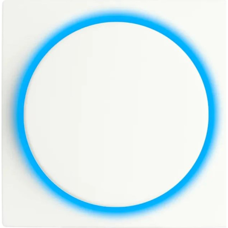 ION Industries E1 Balta matēta Centrālā plate dimmerim priekš Indikācijas elements
