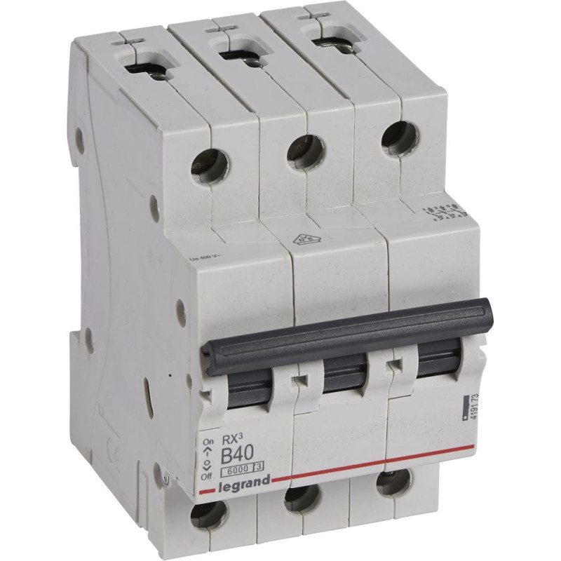 RX3 Automātslēdzis - 3P - B 40A