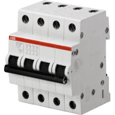 SH204-C1.6 Automātslēdzis - 4P - 1.6A - C - (AC) 6 kA
