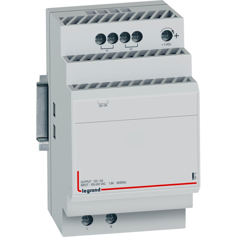 Modulārais impulsu barošanas bloks - 12 V - 54 W