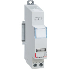 LED indikators - balts - 12/48 V AC/DC - 1 modulis