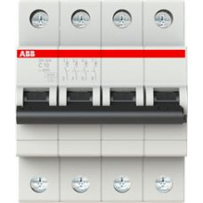 SH204-C10 Automātslēdzis - 4P - 10A - C - (AC) 6 kA
