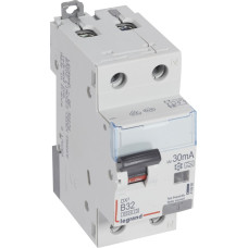 Kombinēts noplūdes automātslēdzis DX3 - 1P+N - B32 - 6kA - 30mA - A tips