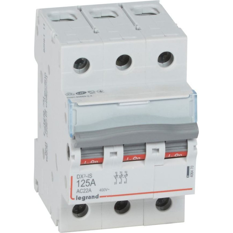 Slodzes slēdzis - 3P - 125A