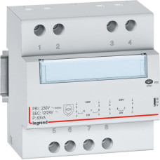 Drošības transformators - 230 V / 12 vai 24 V - 63 VA