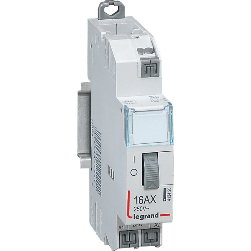 Standarta impulsrelejs CX3 ar automātiskajām spailēm - 1 pols - 16 A - 250 V~ - 1 NO kontakts - spoles spriegums 230 V