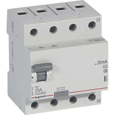 RX3 Noplūdes automāts - 4P - 400 V - 25 A - 30 mA - A tips