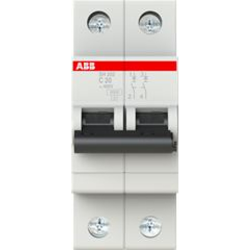 SH201-C20NA Automātslēdzis - 1P+N - 20A - C - (AC) 6 kA