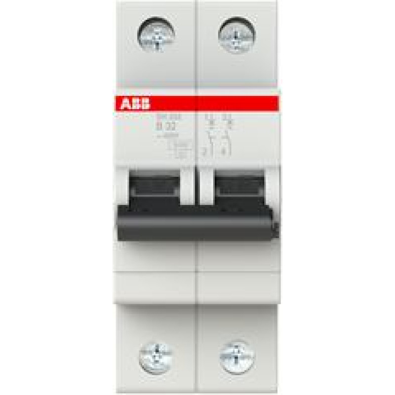 SH202-B32 Automātslēdzis - 2P - 32A - B - (AC) 6 kA