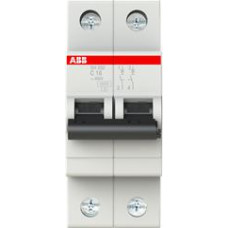 SH202-C16 Automātslēdzis - 2P - 16A - C - (AC) 6 kA