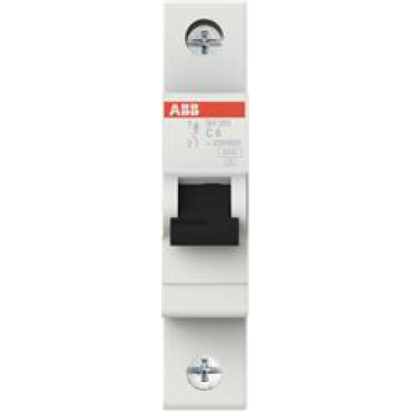 SH201-C6 Automātslēdzis - 1P - 6A - C - (AC) 6 kA