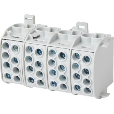 Galvenās līnijas atzarspaile HLAK4p35gr, 35 mm², pelēka, f-tronic 7110089