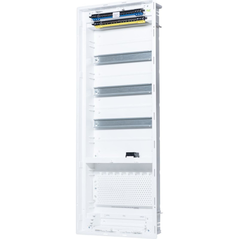 Малый распределительный щит для полых стен/скрытого монтажа Twin, Jumbo60-3W, 3 ряда, 36+6 Mod, Вкл. Монтажная плата, wireless Дверца, f-tronic 7250070