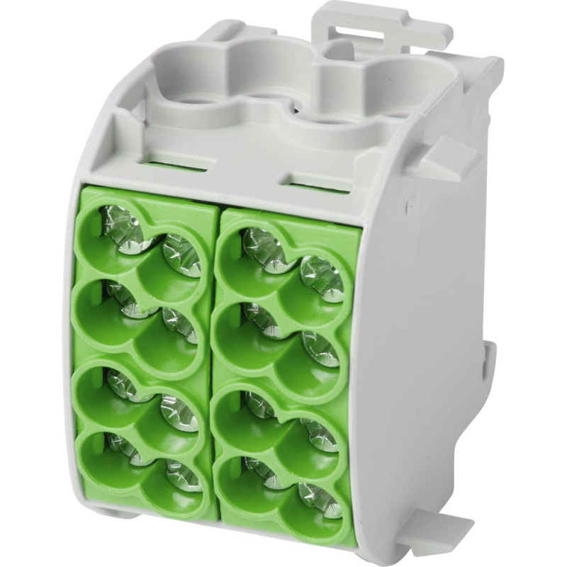 Galvenās līnijas atzarspaile HLAK1p25Dgnge, 25 mm², zaļa/dzeltena, f-tronic 7730007