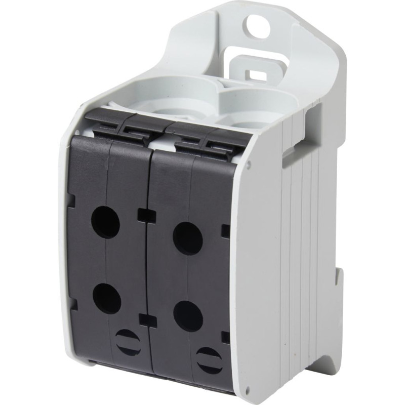 клеммный блок на DIN-рейку 95 мм², 1-полюсный, 4 connections, чёрная, CU/AL, RKA95-1-4sw, f-tronic 7730079