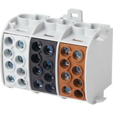 Main branch terminal HLAK3p35brswgr, 35 mm², grey, f-tronic 7730034